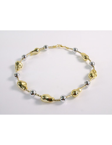 NASZYJNIK  POD SZYJĘ ZŁOTO - SREBRNY  LOLITA...