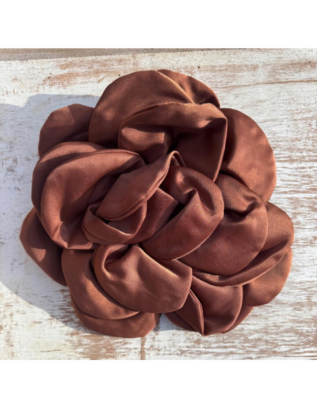 KWIAT KWIATEK Z MATERIAŁU BROSZKA XXXL 22 cm PRZYPINANY LOLITA AKCESORIA