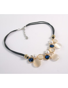 NASZYJNIK  POD SZYJĘ KOLIA  LOLITA AKCESORIA KOCIE OKO 2