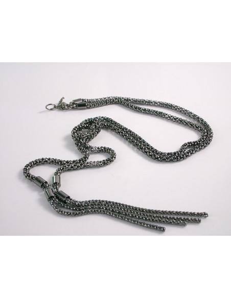 NASZYJNIK KRAWATKA DŁUGI ŁAŃCUSZEK LOLITA AKCESORIA