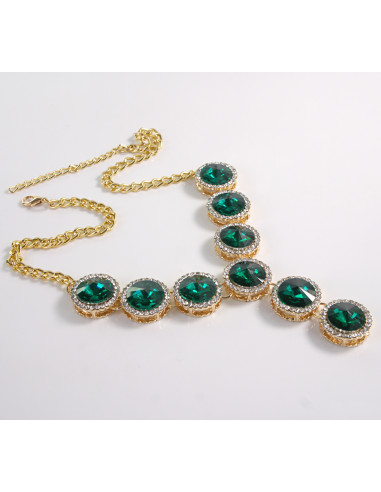 NASZYJNIK wieczorowy KOLIA POD SZYJĘ LOLITA...