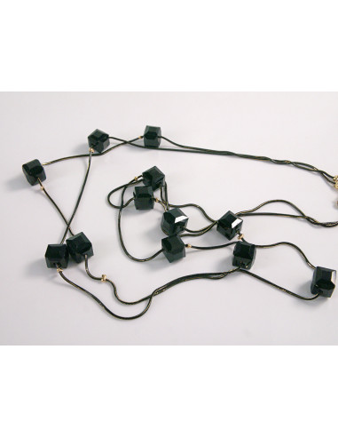 NASZYJNIK WIECZOROWY PODWÓJNY DŁUGI  Z...