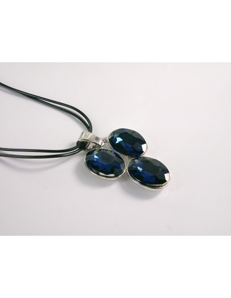 NASZYJNIK WIECZOROWY POD SZYJĘ MEDALION WISIOR Lolita Akcesoria