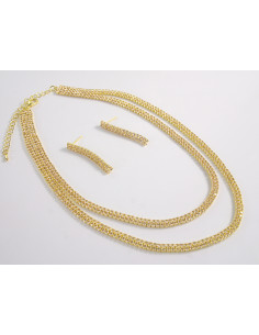 NASZYJNIK KOLIA WIECZOROWY POD SZYJĘ CYRKONIE  Lolita... 2