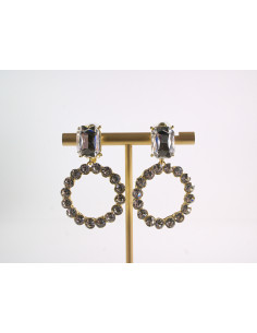 KLIPSY DO USZU WIECZOROWE WISZĄCE CRYSTAL LOLITA AKCESORIA 2