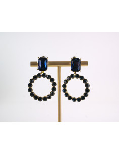 KLIPSY DO USZU WIECZOROWE WISZĄCE CRYSTAL LOLITA... 2