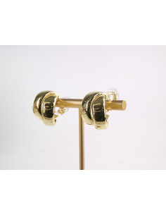 Klipsy do Uszu Lolita Akcesoria ZŁOTE  KOŁA  VINTAGE ZŁOTY 2