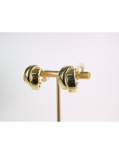 Klipsy do Uszu Lolita Akcesoria ZŁOTE  KOŁA...