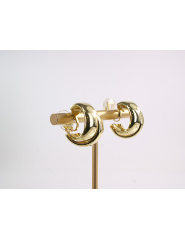 Klipsy do Uszu Lolita Akcesoria ZŁOTE  KOŁA...