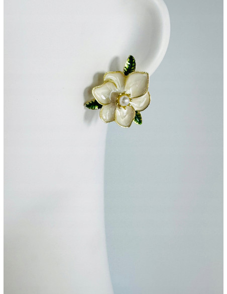 Kolczyki WIECZOROWE KWIATY KWIATKI Lolita Accessories srebrny sztyft 925