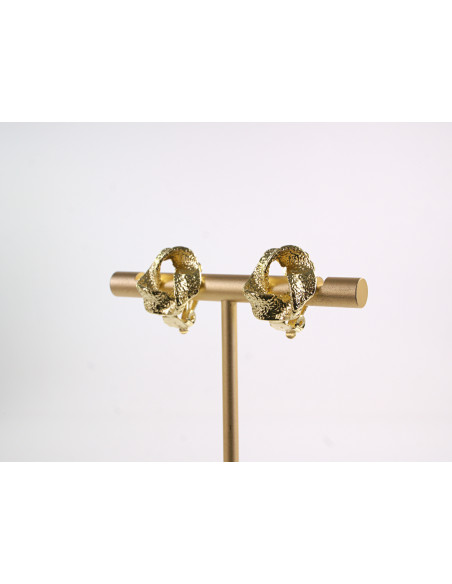 Klipsy do Uszu Lolita Akcesoria Klips do UCHA  ZŁOTE SUPEŁKI