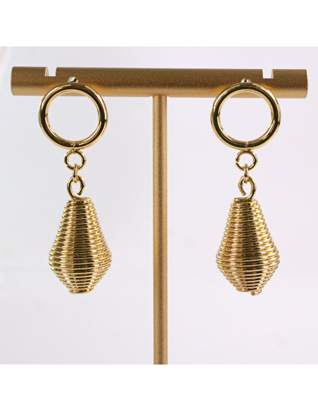 Kolczyki ZŁOTE  SPRĘŻYNKI SPRĘŻYNY CHIRURGICZNA LOLITA AKCESORIA