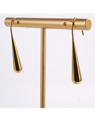 Kolczyki ZŁOTE  DŁUGIE ŁEZKI  WISZĄCE...