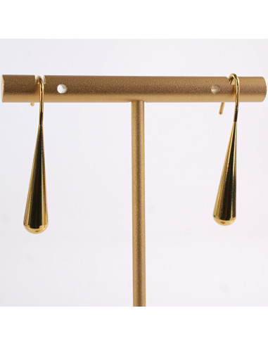 Kolczyki ZŁOTE  DŁUGIE ŁEZKI  WISZĄCE...