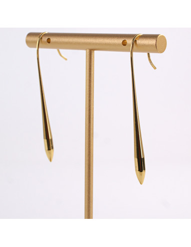 Kolczyki ZŁOTE  DŁUGIE ŁEZKI  WISZĄCE...