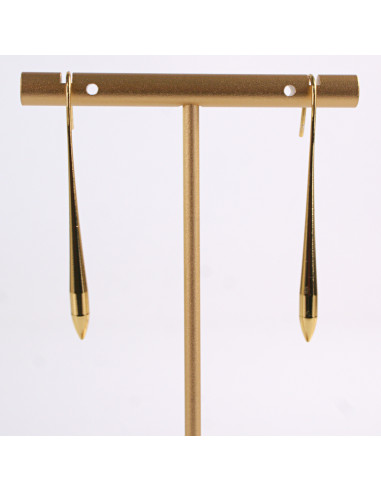 Kolczyki ZŁOTE  DŁUGIE ŁEZKI  WISZĄCE...