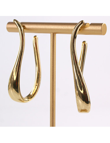 Kolczyki ZŁOTE  DŁUGIE ZAWIJASY WISZĄCE...