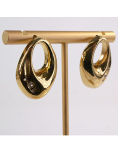 Kolczyki ZŁOTE ASYMETRYCZNE   CHIRURGICZNA LOLITA AKCESORIA 2