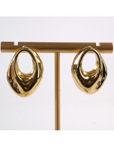 Kolczyki ZŁOTE ASYMETRYCZNE   CHIRURGICZNA...