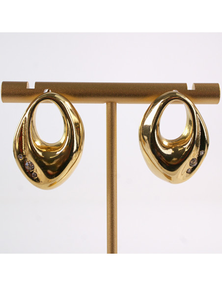 Kolczyki ZŁOTE ASYMETRYCZNE   CHIRURGICZNA LOLITA AKCESORIA