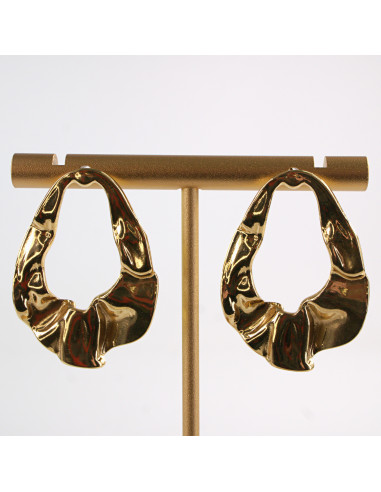 Kolczyki ZŁOTE ASYMETRYCZNE   CHIRURGICZNA...