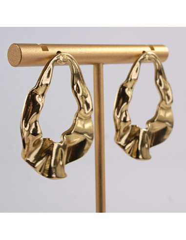 Kolczyki ZŁOTE ASYMETRYCZNE   CHIRURGICZNA...