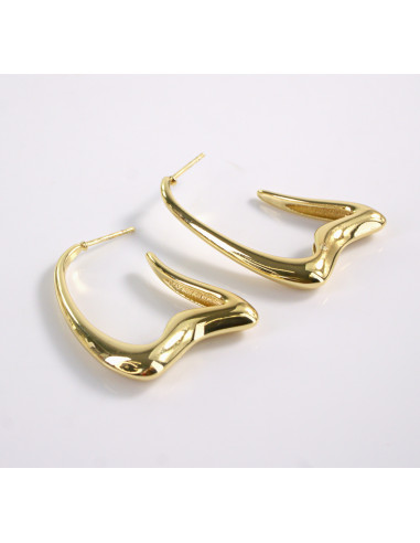 Kolczyki ZŁOTE ZAWIJASY  CHIRURGICZNA LOLITA...