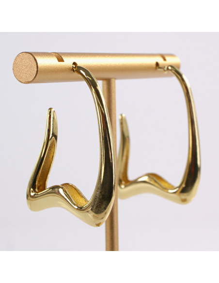 Kolczyki ZŁOTE ZAWIJASY  CHIRURGICZNA LOLITA AKCESORIA