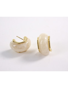 Kolczyki ZŁOTE ZAWIJASY STAL CHIRURGICZNA LOLITA... 2