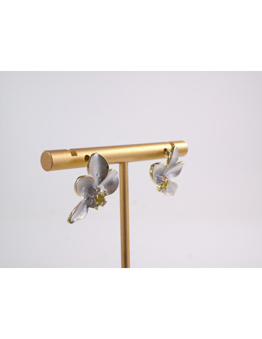 Kolczyki  KWIATKI Z PERŁĄ LOLITA AKCESORIA...