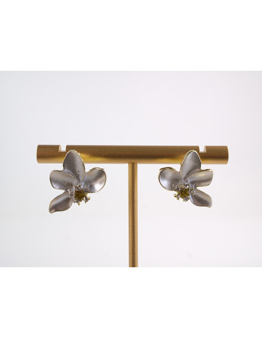 Kolczyki  KWIATKI Z PERŁĄ LOLITA AKCESORIA...