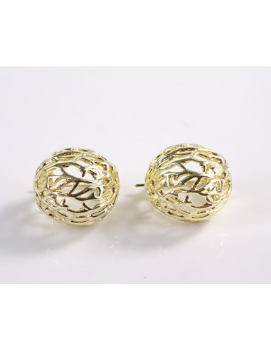 Kolczyki ZŁOTE KOSZYCZKI  LOLITA AKCESORIA...