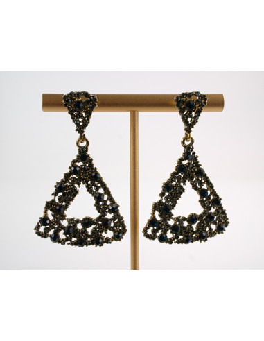 Kolczyki WIECZOROWE Z CYRKONIAMI  LOLITA...