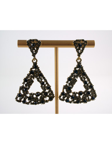 Kolczyki WIECZOROWE Z CYRKONIAMI  LOLITA...