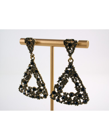 Kolczyki WIECZOROWE Z CYRKONIAMI  LOLITA...