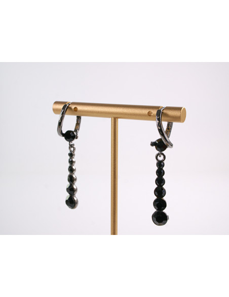 Kolczyki WIECZOROWE  LOLITA AKCESORIA srebrny sztyft 925