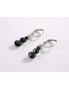 Kolczyki WIECZOROWE  LOLITA AKCESORIA srebrny sztyft 925