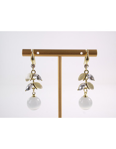 Kolczyki "KOCIE OKO"LOLITA AKCESORIA srebrny...