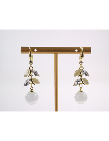 Kolczyki "KOCIE OKO"LOLITA AKCESORIA srebrny...