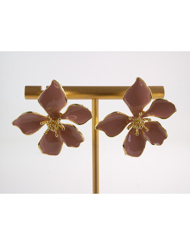 Kolczyki NIEREGULARNE KWIATKI KWIATY  LOLITA...