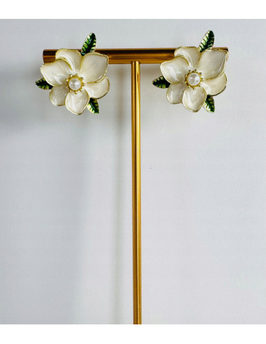 Kolczyki WIECZOROWE KWIATY KWIATKI Lolita...