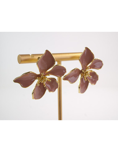 Kolczyki NIEREGULARNE KWIATKI KWIATY  LOLITA...