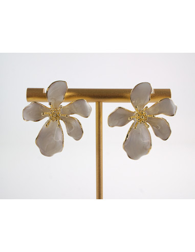 Kolczyki NIEREGULARNE KWIATKI KWIATY  LOLITA...