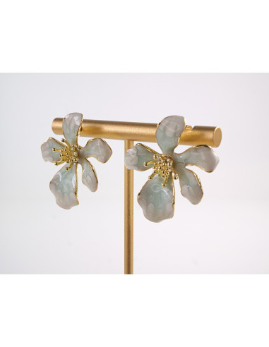 Kolczyki NIEREGULARNE KWIATKI KWIATY  LOLITA...