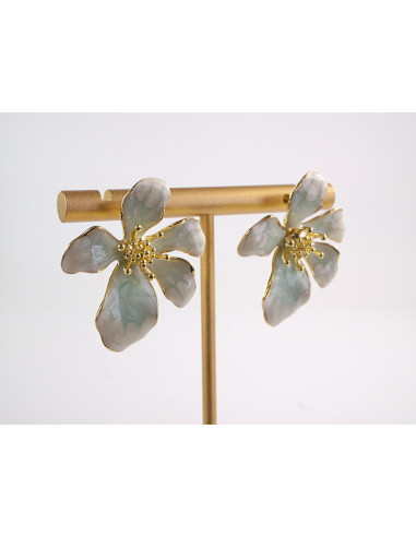 Kolczyki NIEREGULARNE KWIATKI KWIATY  LOLITA...