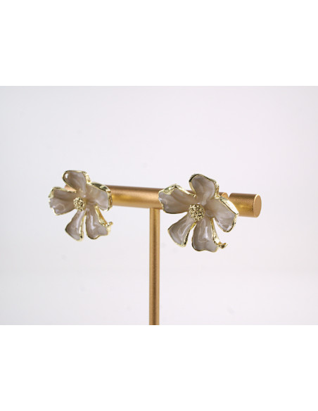 Kolczyki  KWIATKI KWIATY  LOLITA AKCESORIA srebrny sztyft 925