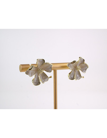 Kolczyki  KWIATKI KWIATY  LOLITA AKCESORIA srebrny sztyft 925