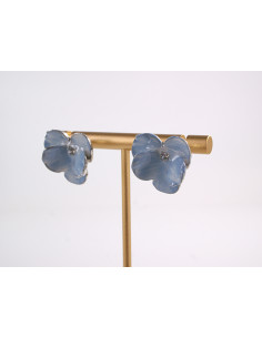 Kolczyki KWIATKI KWIATY  LOLITA AKCESORIA srebrny sztyft 925 2