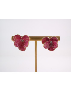 Kolczyki KWIATKI KWIATY  LOLITA AKCESORIA srebrny sztyft 925