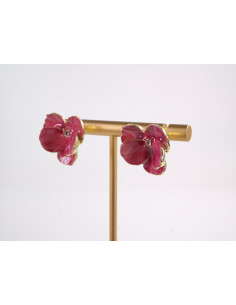 Kolczyki KWIATKI KWIATY  LOLITA AKCESORIA srebrny sztyft 925 2